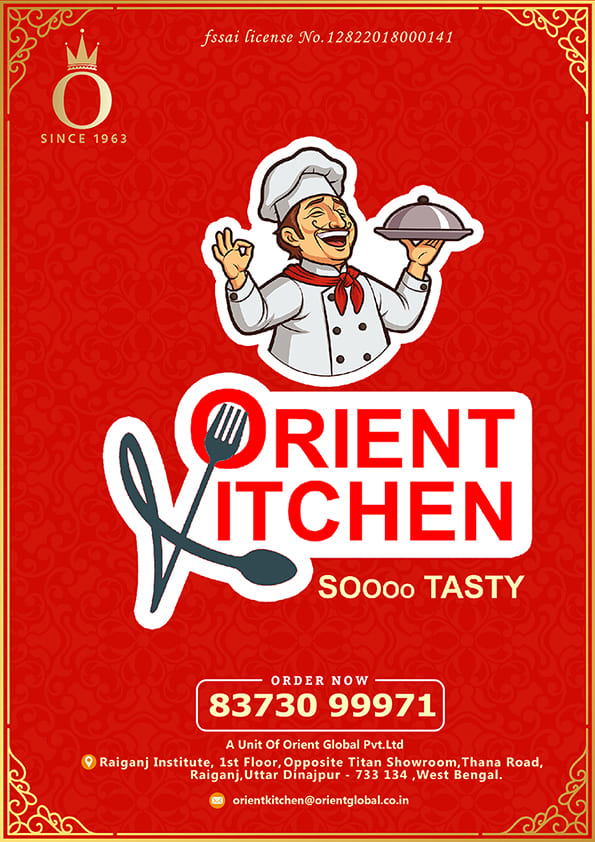 Menu Best Fine Dine Restaurant In Raiganj Orient Kitchen